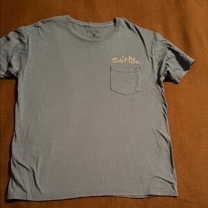 Salt Life Men's Blue Short Sleeve Tee